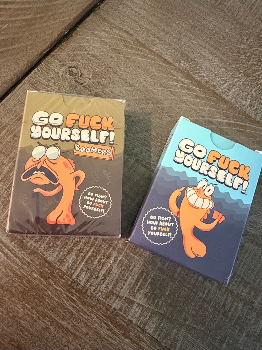 Go F*** Yourself Card Game plus Boomers Edition